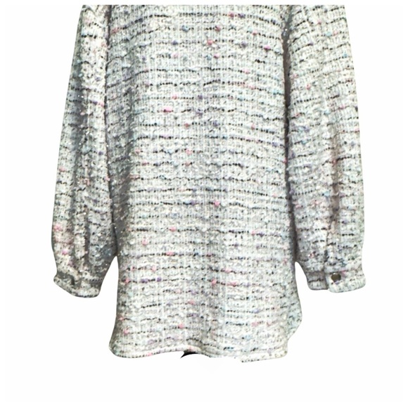 Olivaceous Women's Textured Button-Up Coat. Small - Picture 6 of 13